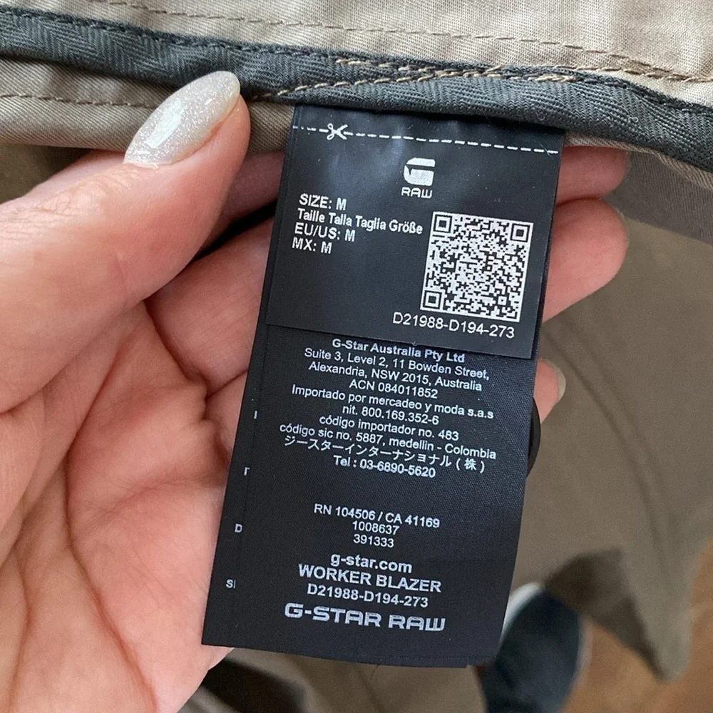 G-Star RAW Lightweight Twill Blazer